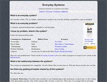 Tablet Screenshot of everydaysystems.com